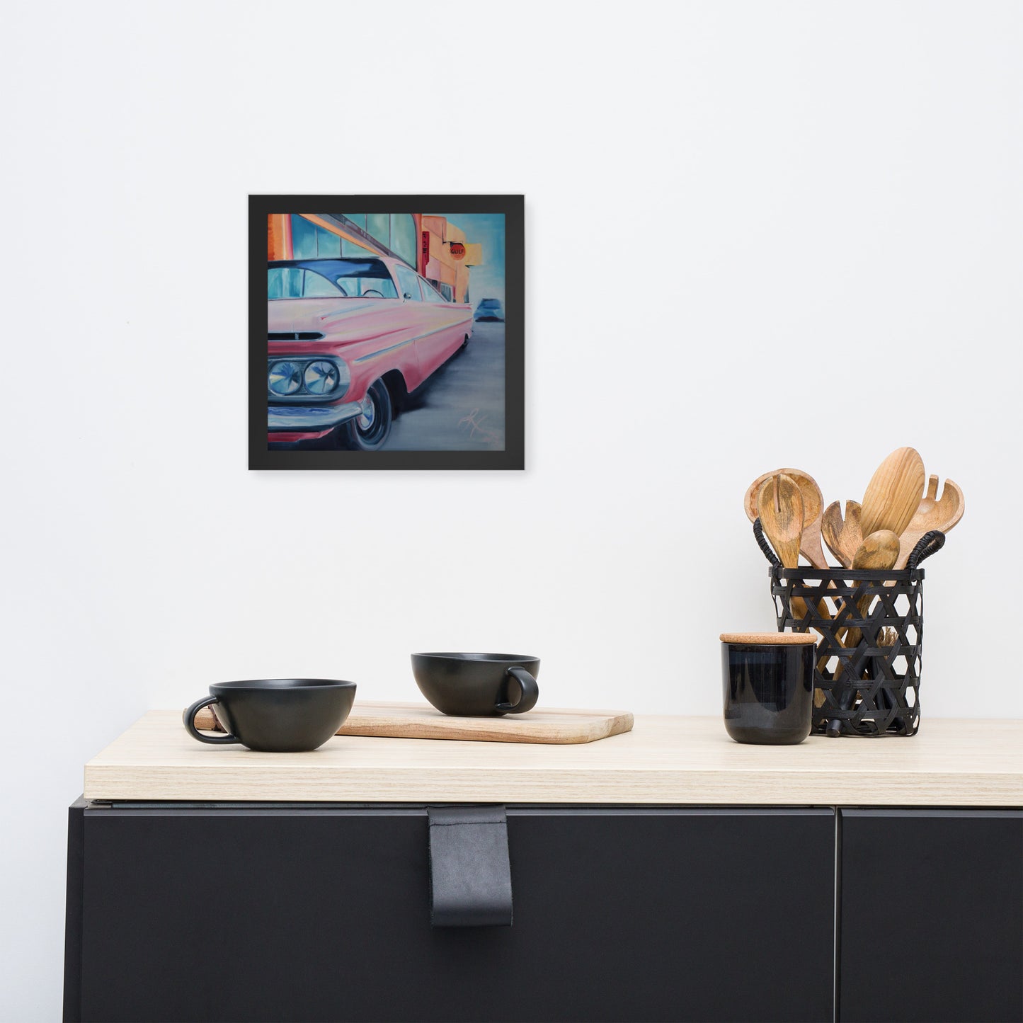 Classic Thunderbird Framed poster