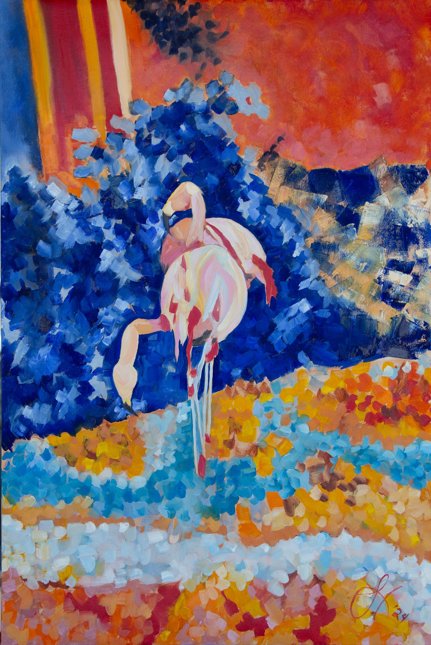 Flamingos at The Flamingo