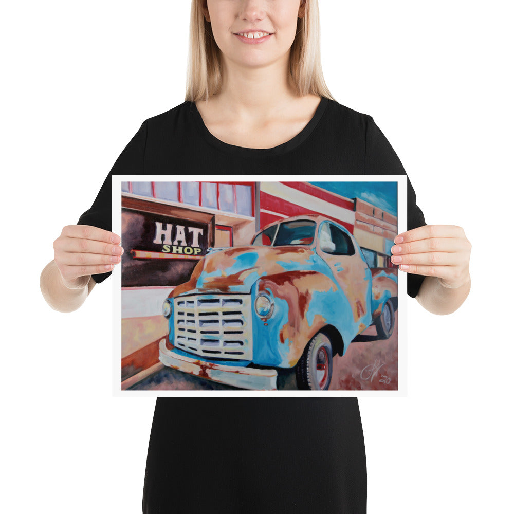 Studebaker Truck Poster