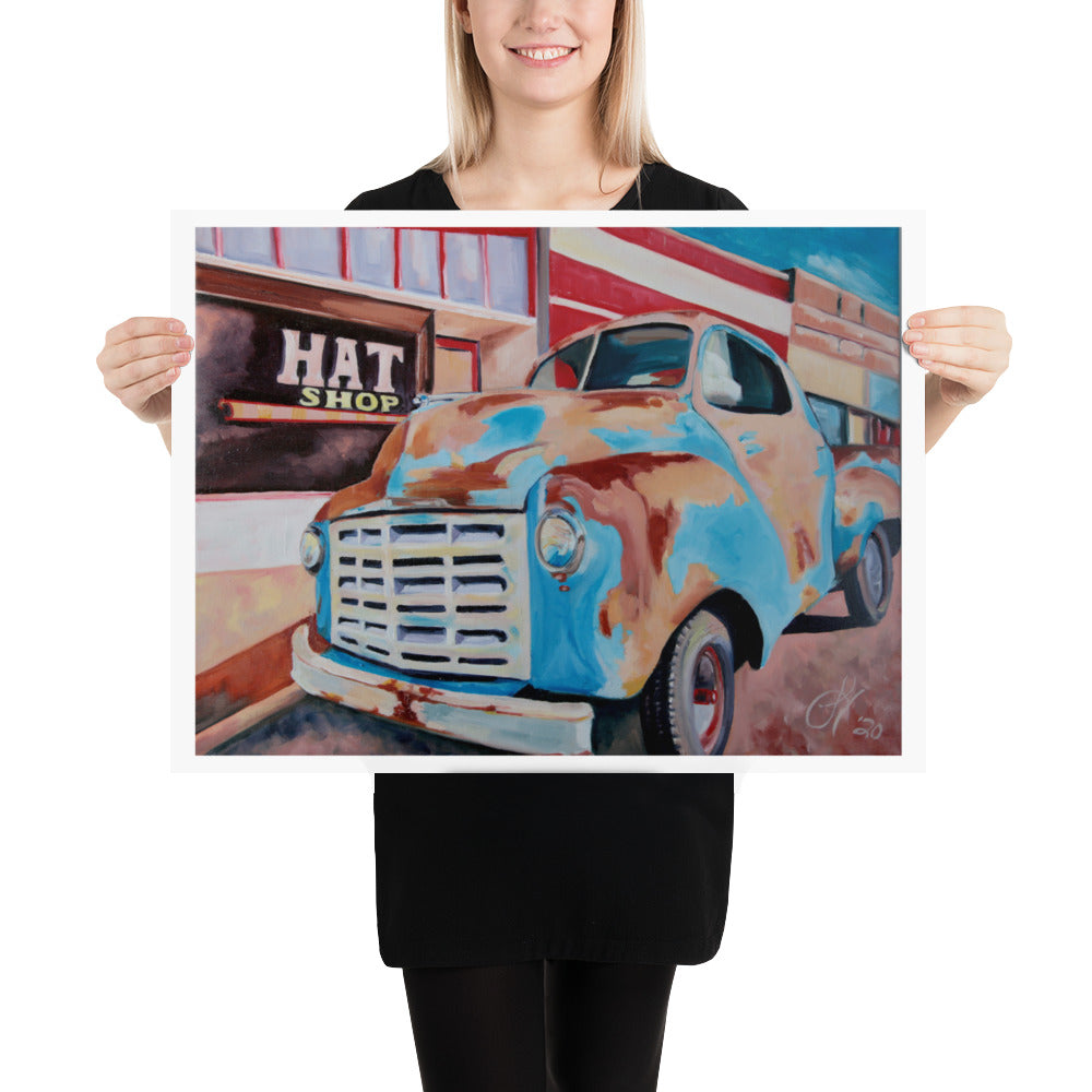 Studebaker Truck Poster