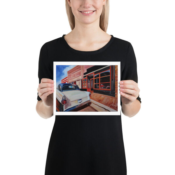 Classic Chevy Car Poster