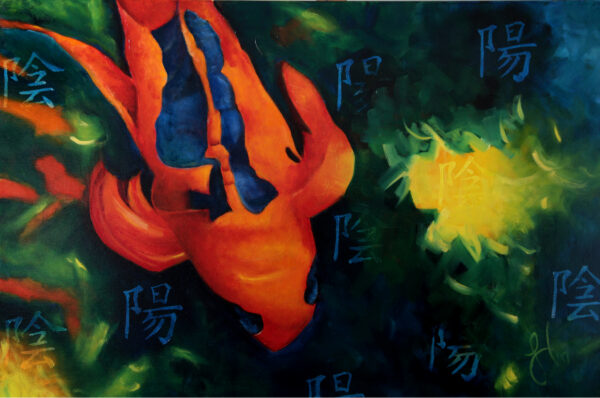 Koi Fish in the Pond