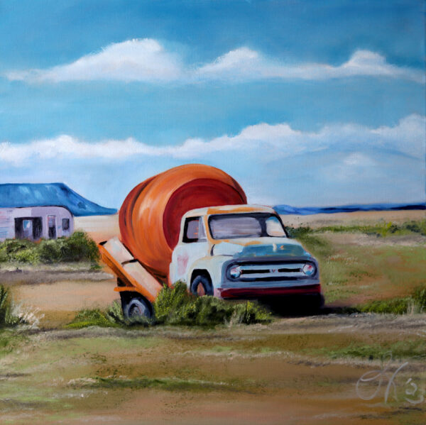 Summer Lake Hot Springs Cement Truck